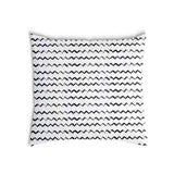 Health Pillow White ZigZag