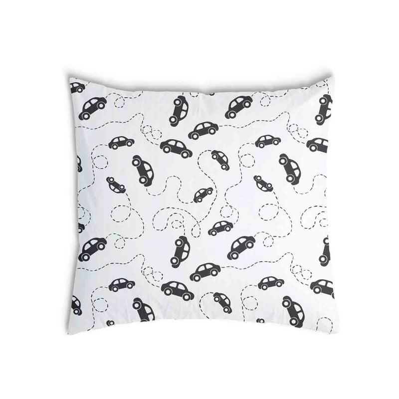 Health pillows with black cars