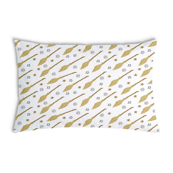 Health pillow white with Harry's broom