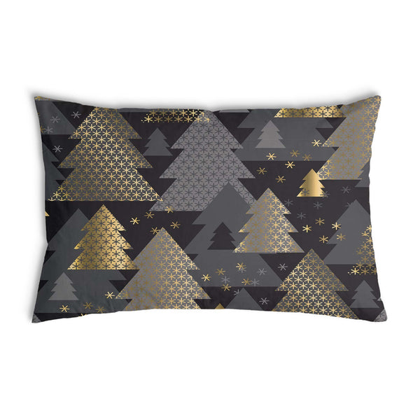 Health pillows with golden fir trees