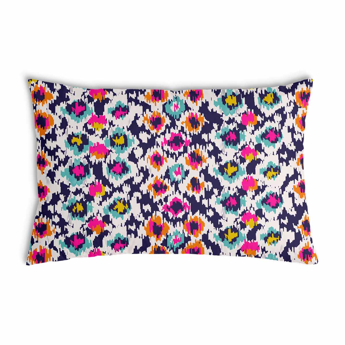 Health pillow colorful with leopard print