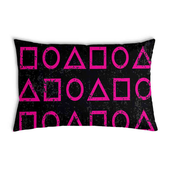 Health pillows, pink, Dalgona shapes