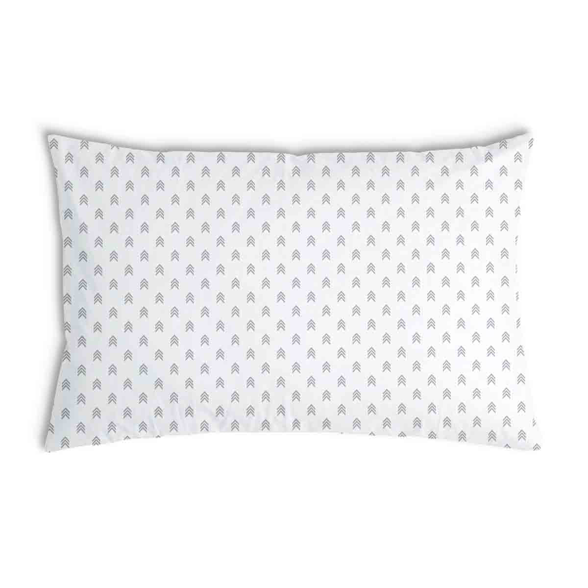 Health Pillow White with Arrows