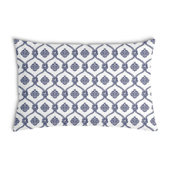 Health pillow with blue sailor pattern