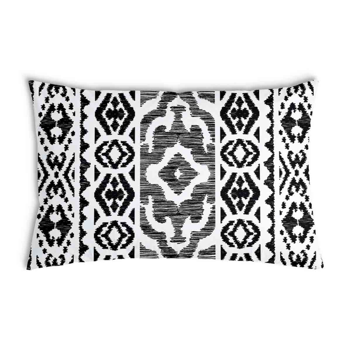 Coussin de santé avec formes noires