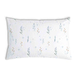 Health pillow white with spring flowers