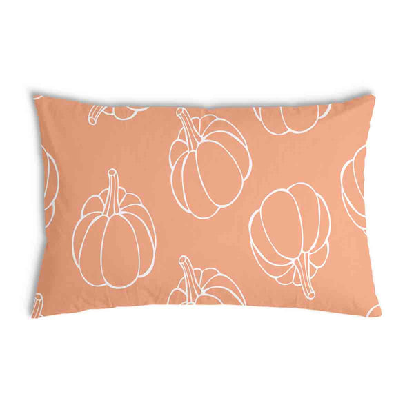Health pillow orange with pumpkin