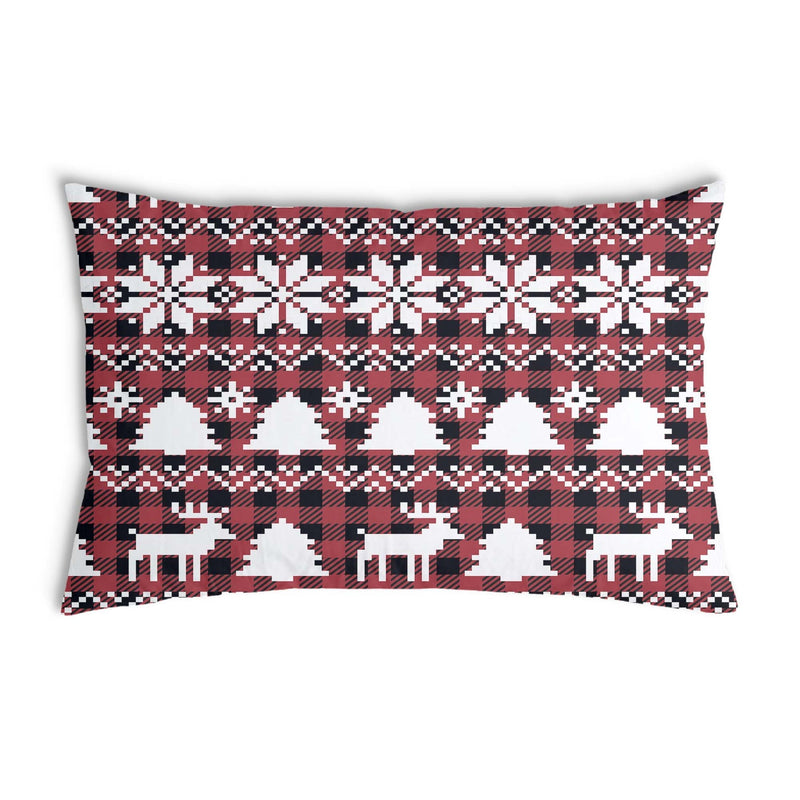 Health pillow Karo with Christmas motifs