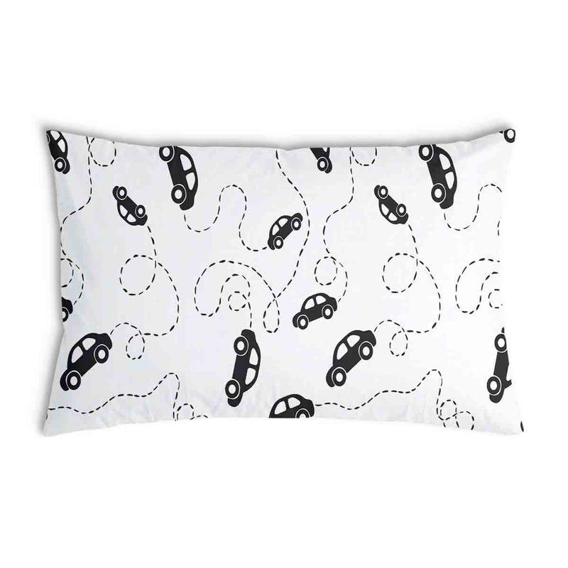 Health pillows with black cars