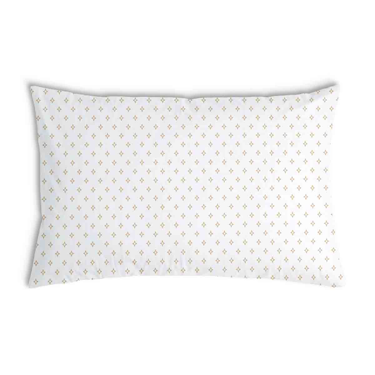 Health pillow with small diamonds