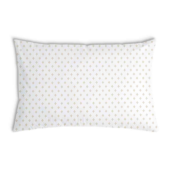 Health pillow with small rhombuses