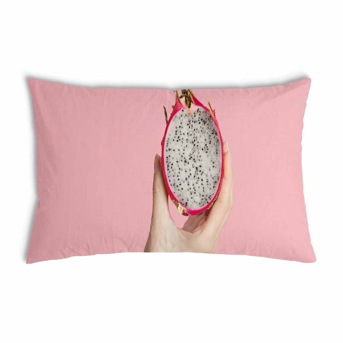 Health pillow pink with dragon fruit
