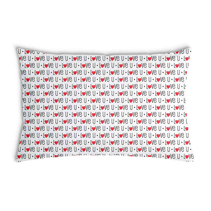 Health Pillow White Love U