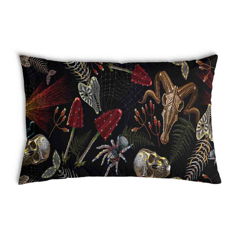 Health pillow Halloween skeleton