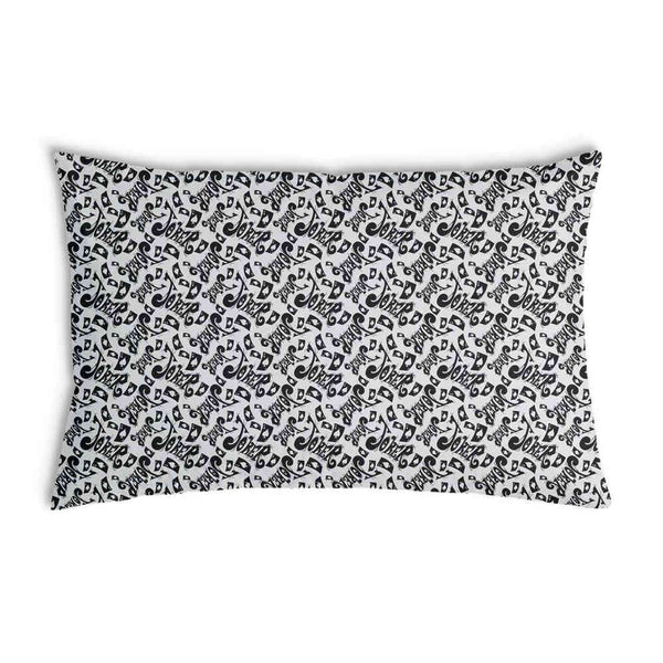 Health pillow lettering in black Joker