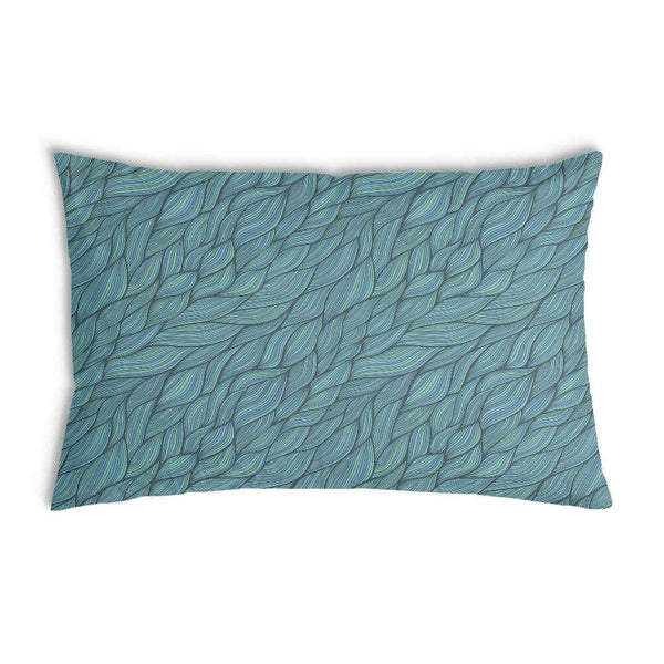 Health pillow, green weave