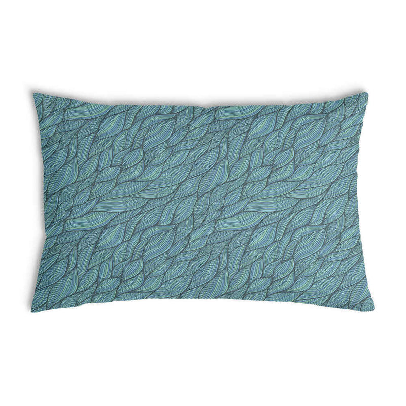 Health pillow, green weave