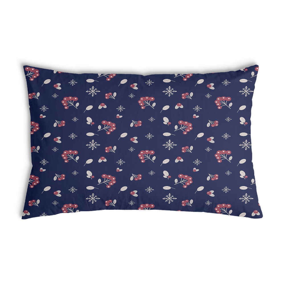 Coussin de santé bleu groseille