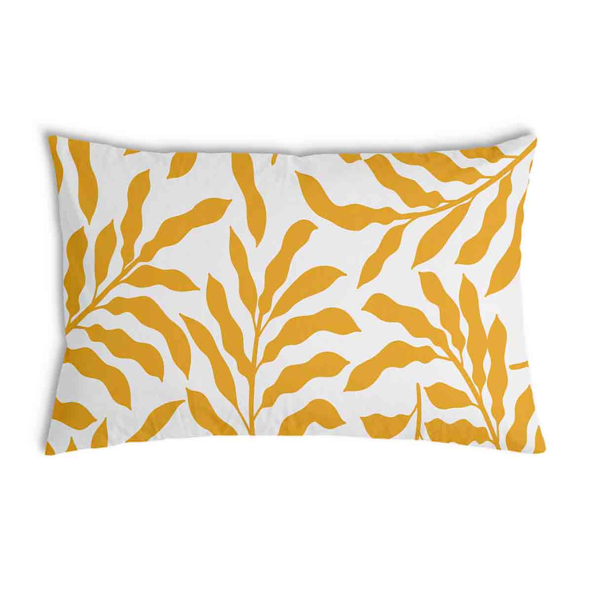 Coussin de santé avec des branches jaunes