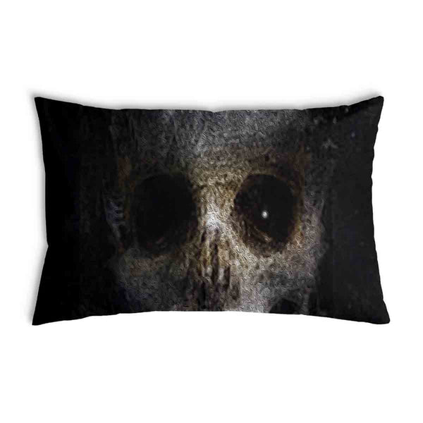 Health pillow, black, creepy