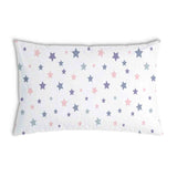 White health pillow with stars