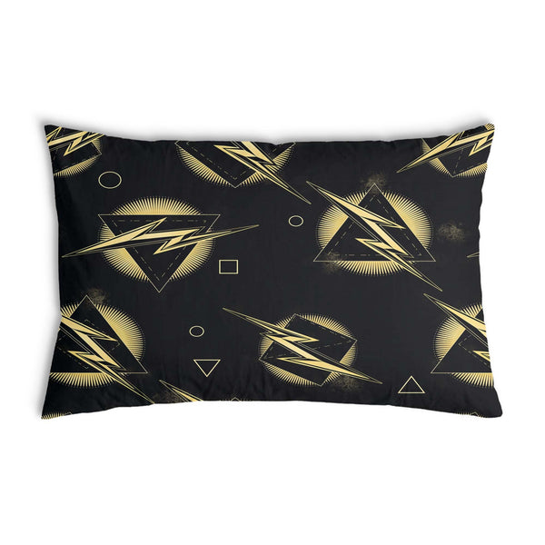 Health pillow yellow lightning bolt