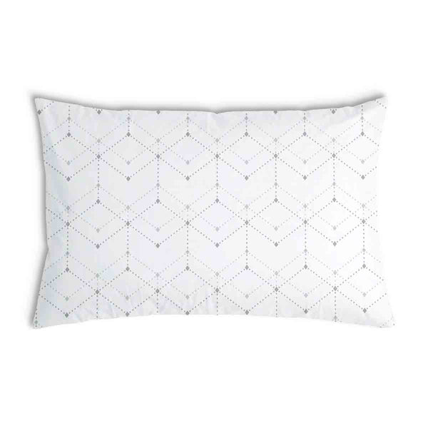 Health pillow white with dot pattern