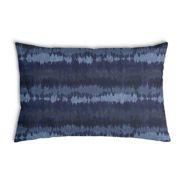 Health pillow with blue sound waves