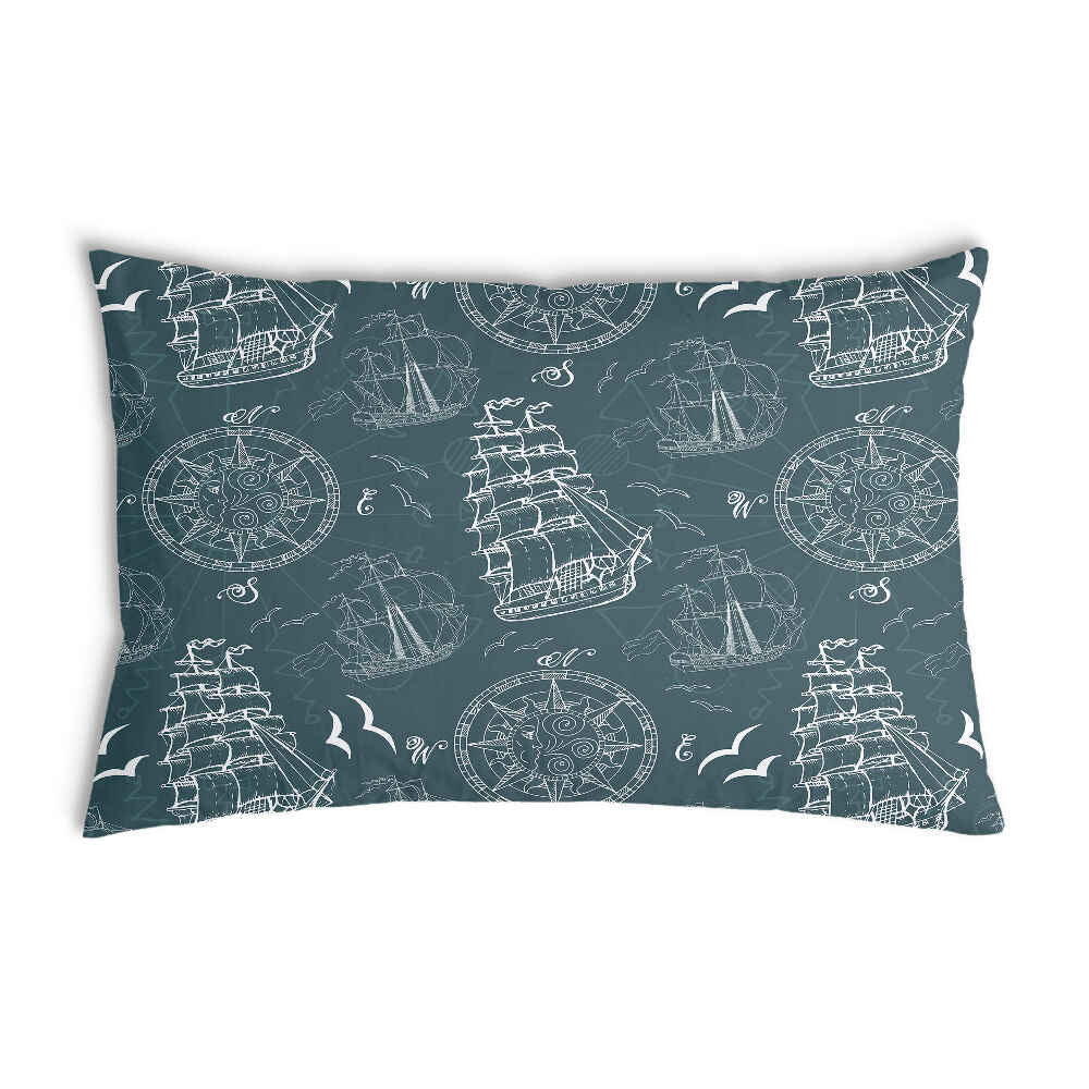 Coussin de santé avec des bateaux