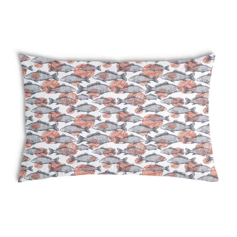 Health pillow gray fish