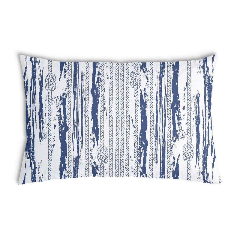 Health pillow with striped pattern