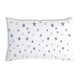 White health pillow with stars
