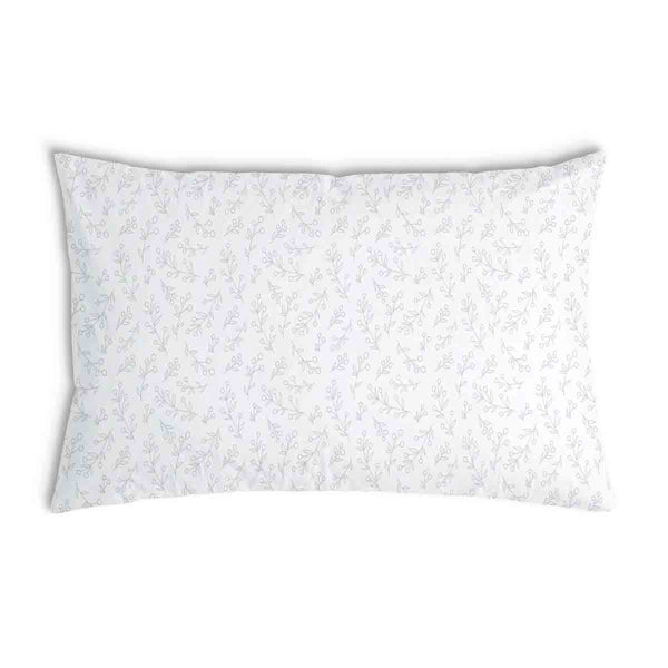Health Pillow White with Delicate Branches