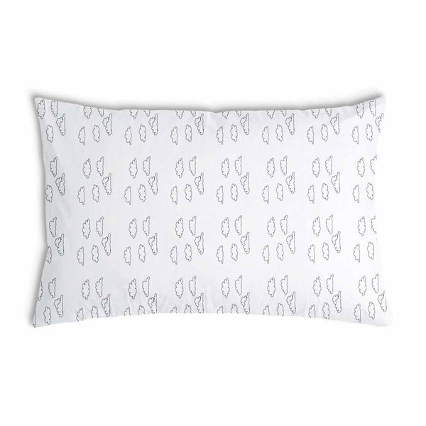 Health pillow white with clouds