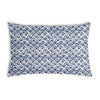 Health pillow blue wave pattern