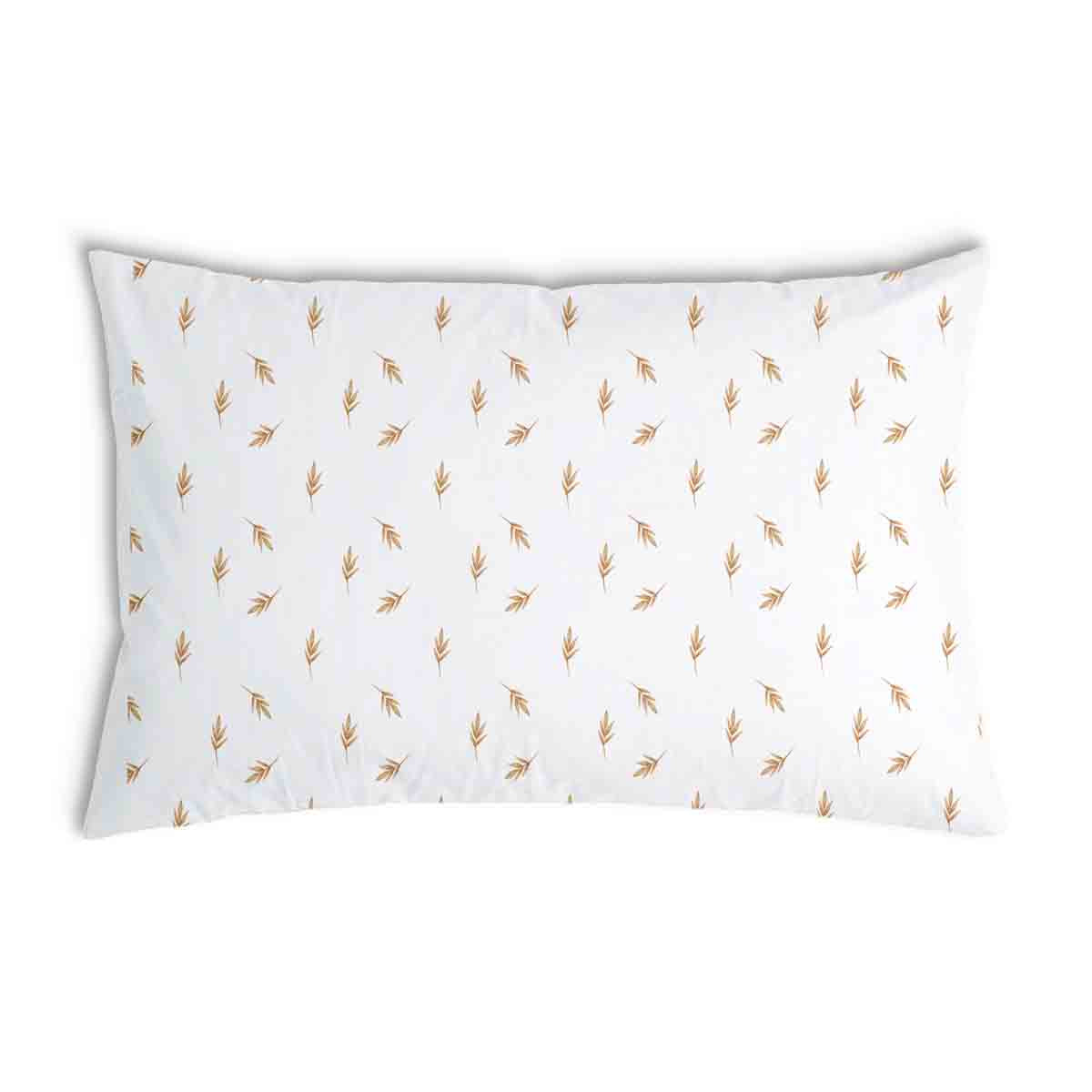 Coussin de santé blanc avec pailles
