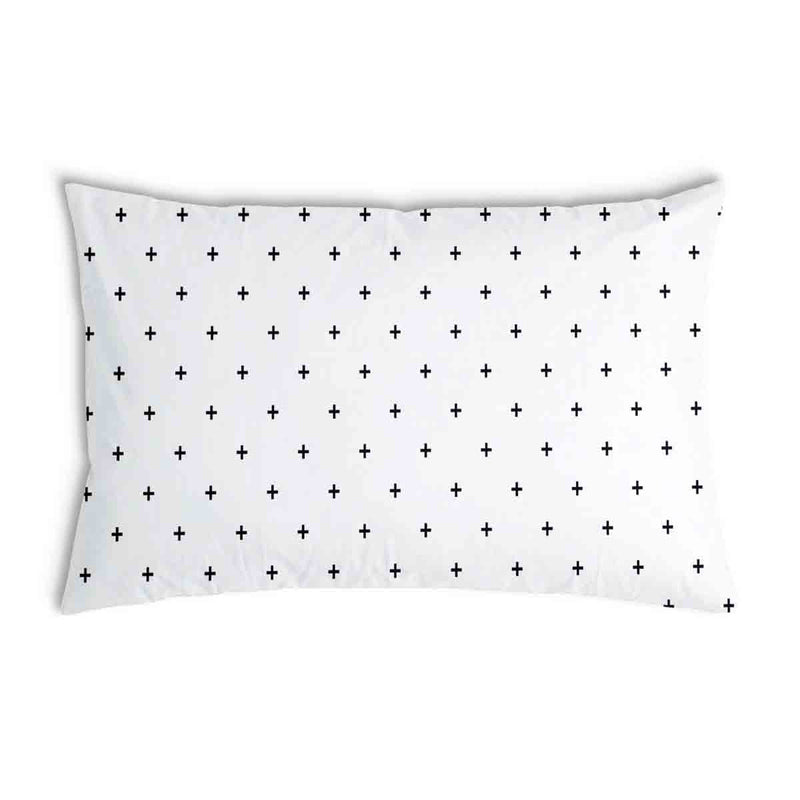 Health pillows with black crosses
