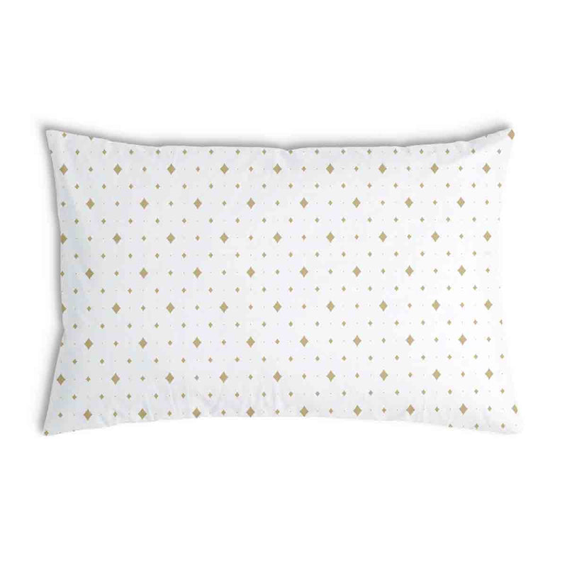 Health pillows with golden squares
