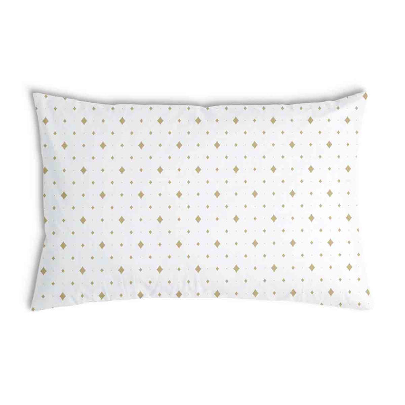 Health pillows with golden squares