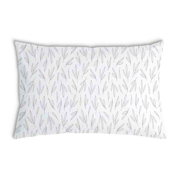 Health pillow light grey branches