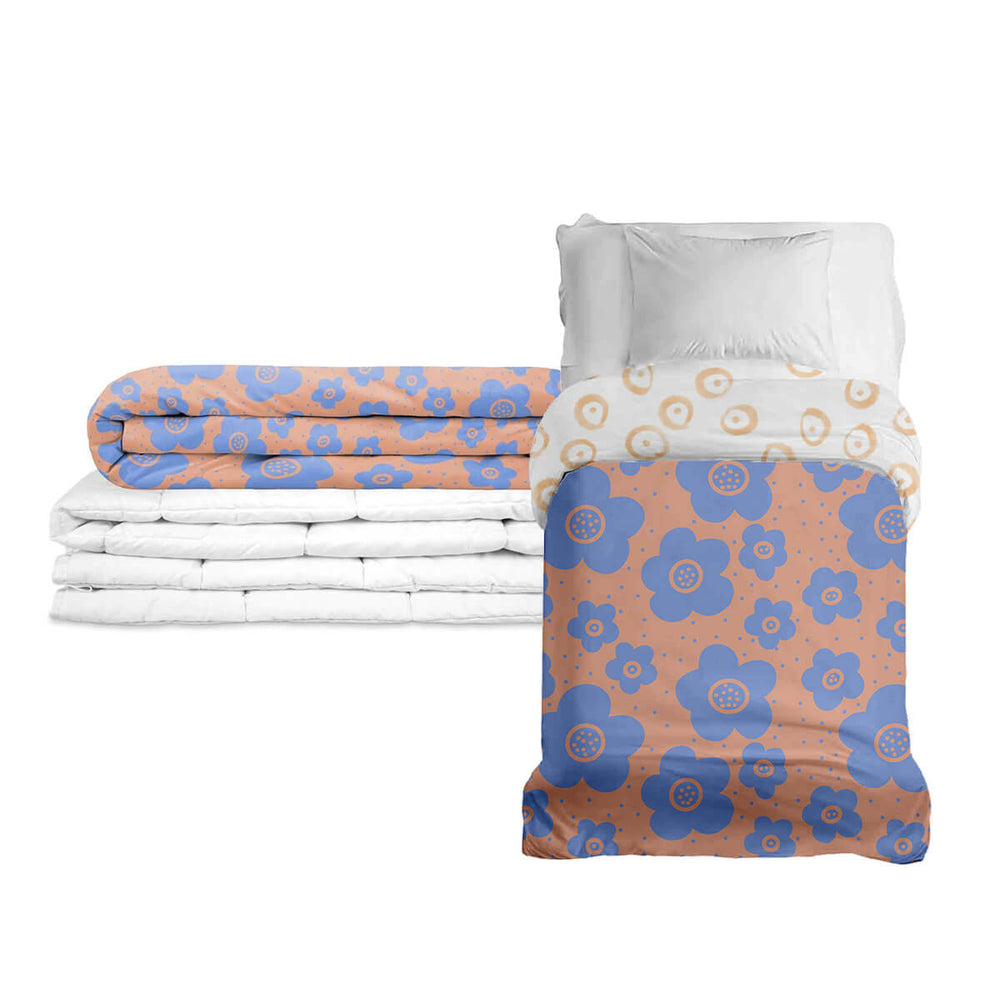Couverture thérapeutique originale - Couverture pondérée nature avec housse en coton pour enfants