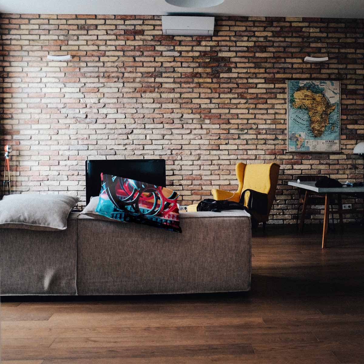 Coussin de santé avec mouvement d'horloge