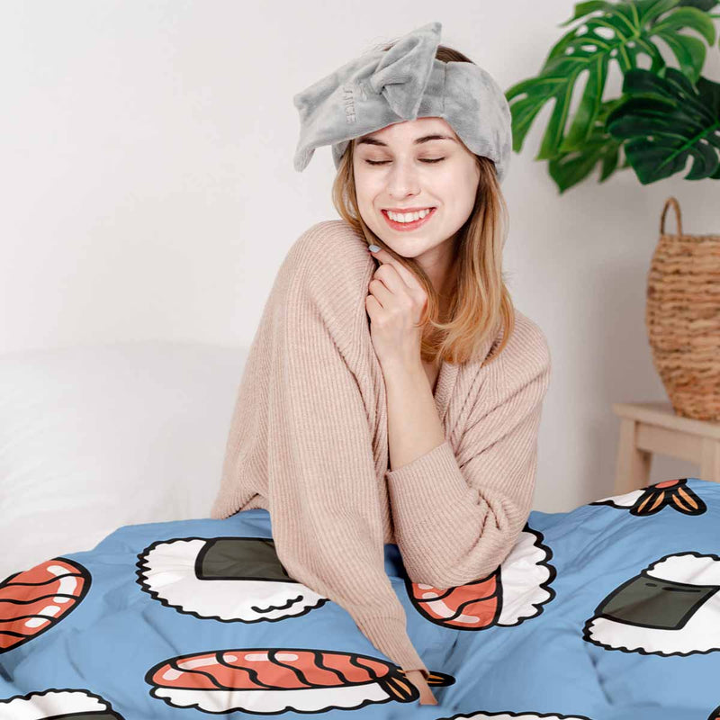 Original therapy blanket - cotton cover with sashimi