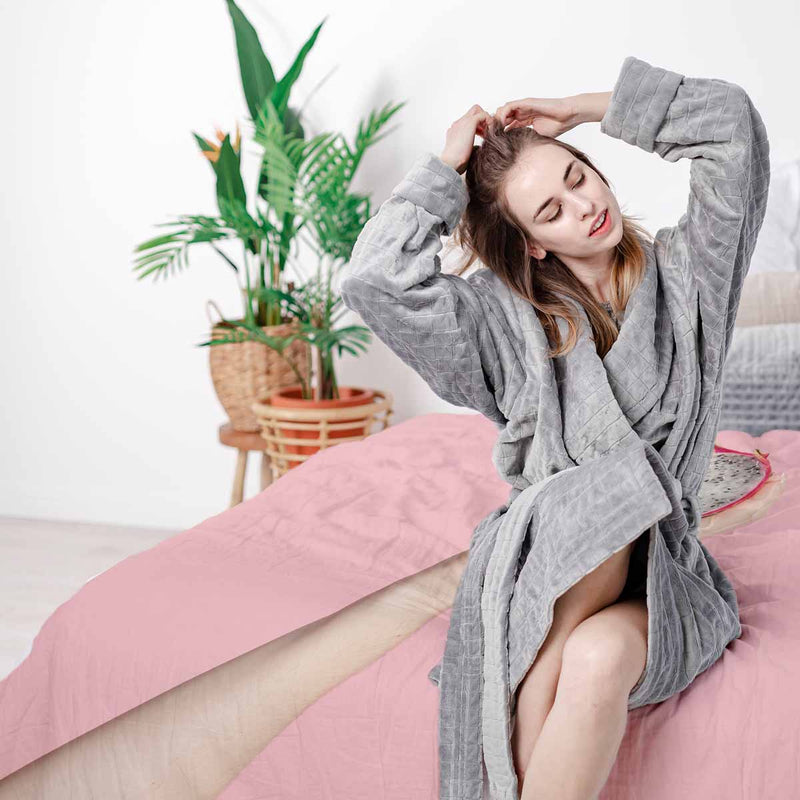 Original therapy blanket - cotton cover pink with dragon fruit