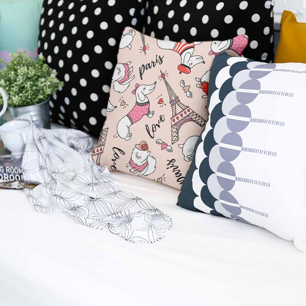 Health pillow dog in Paris