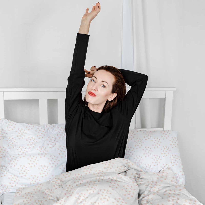 Original therapy blanket - cotton cover with orange dots