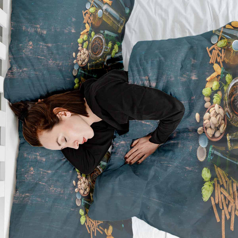 Original therapy blanket - cotton cover Italian evening