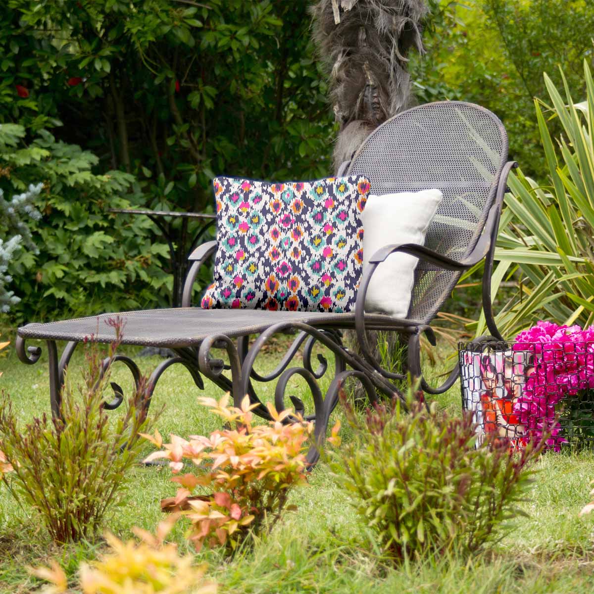 Coussin de santé coloré avec imprimé léopard