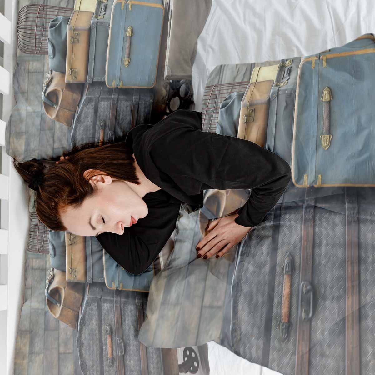 Therapy blankets bedding set with boxes