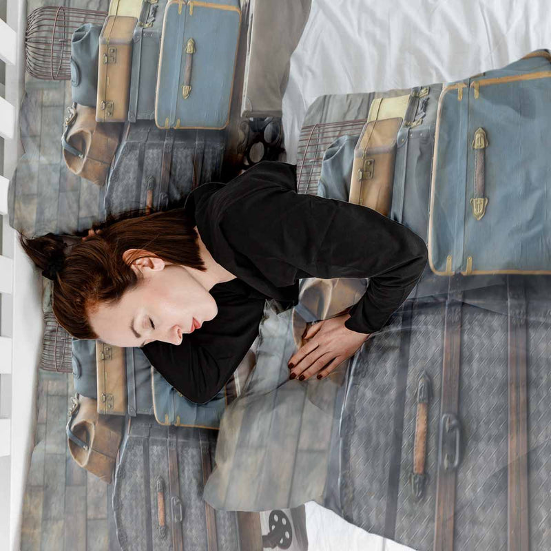Therapy blankets and bedding set with boxes